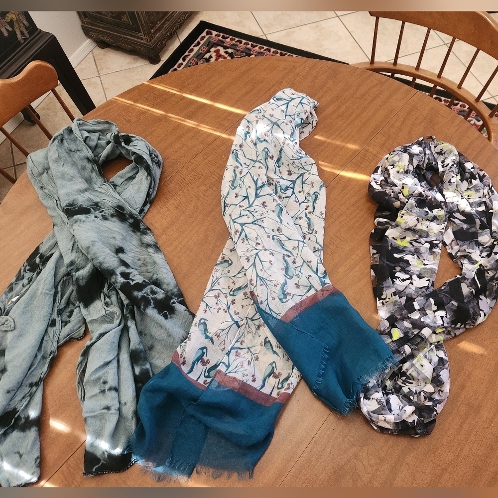 Fashion Scarves - Bundle of Three